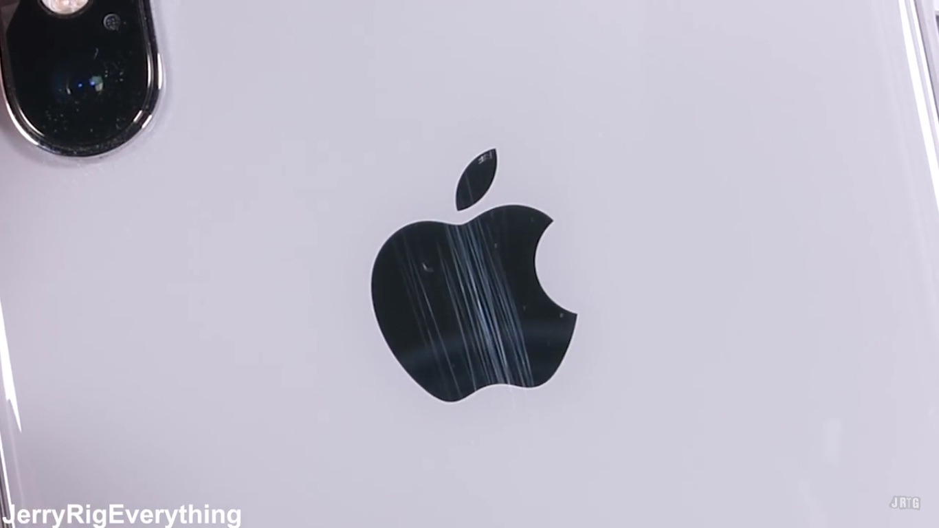 thử nghiệm độ bền iPhone X Jerry Rig Everything 3