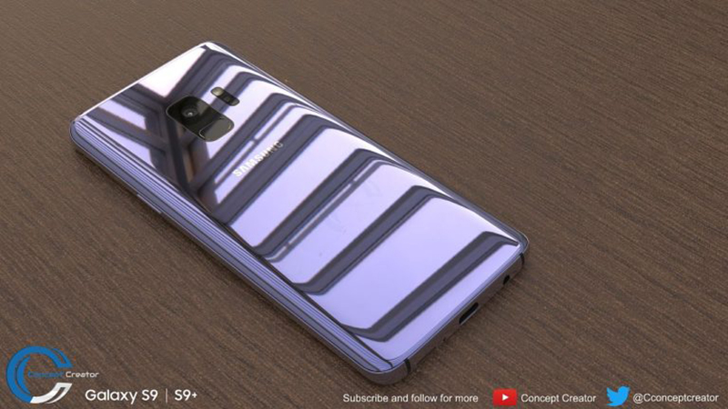 hình ảnh thiết kế Galaxy S9