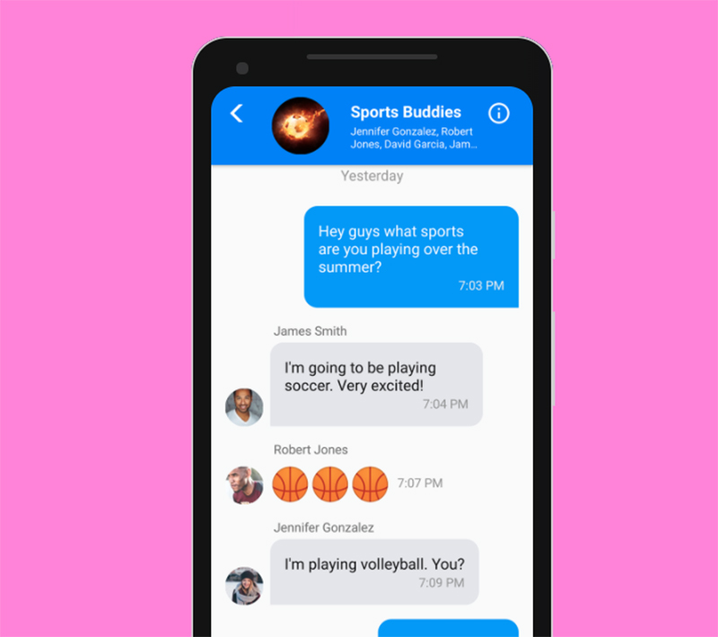 nhắn tin trên iMessage