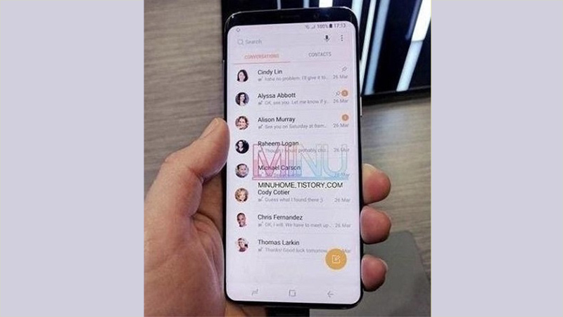 trên tay Galaxy S9