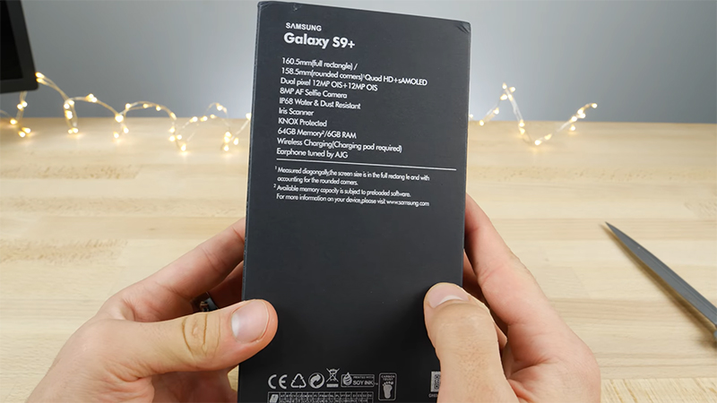 Trên tay Galaxy S9 Plus