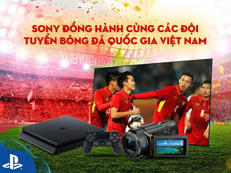 Sony tặng quà đội tuyển U23 Việt Nam
