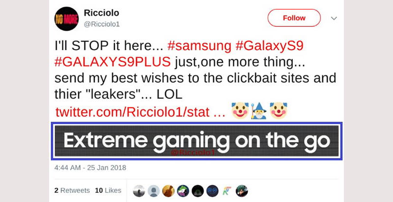 Chơi game trên Galaxy S9