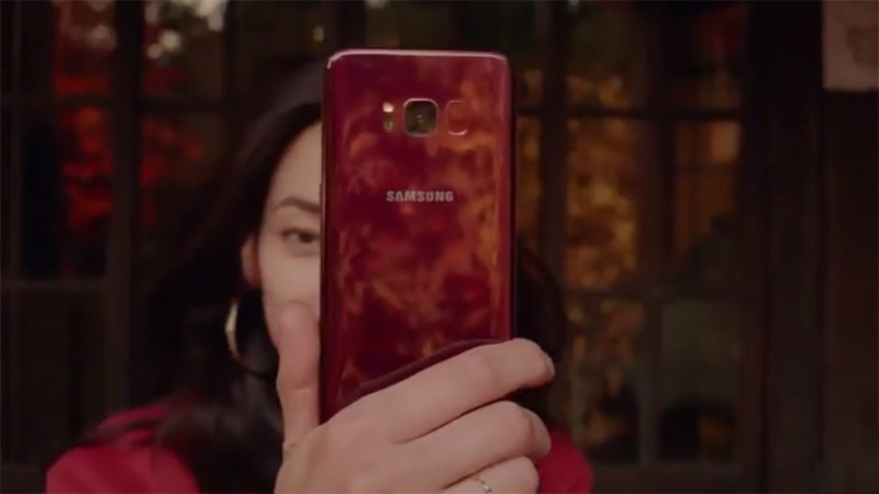 mở bán Galaxy S8 màu đỏ