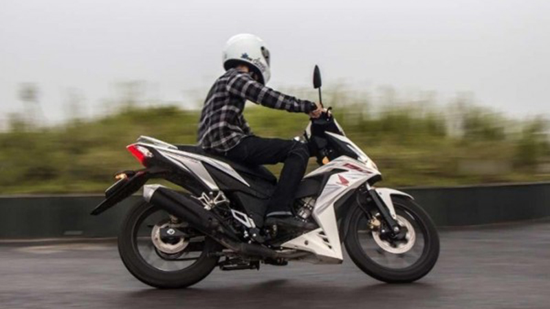 sai lầm khi đi xe máy