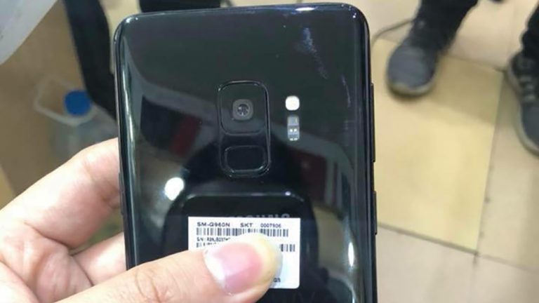 Galaxy S9 bất ngờ xuất hiện trên tay người dùng xác nhận máy chỉ có camera đơn