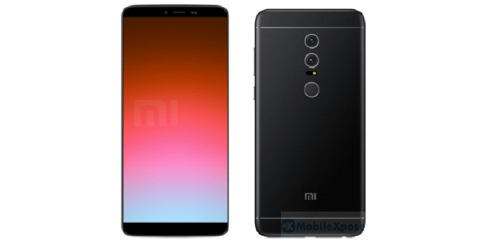Xiaomi Redmi Note 5 xuất hiện rõ nét với màn hình không viền, camera kép, ra mắt vào 14/2