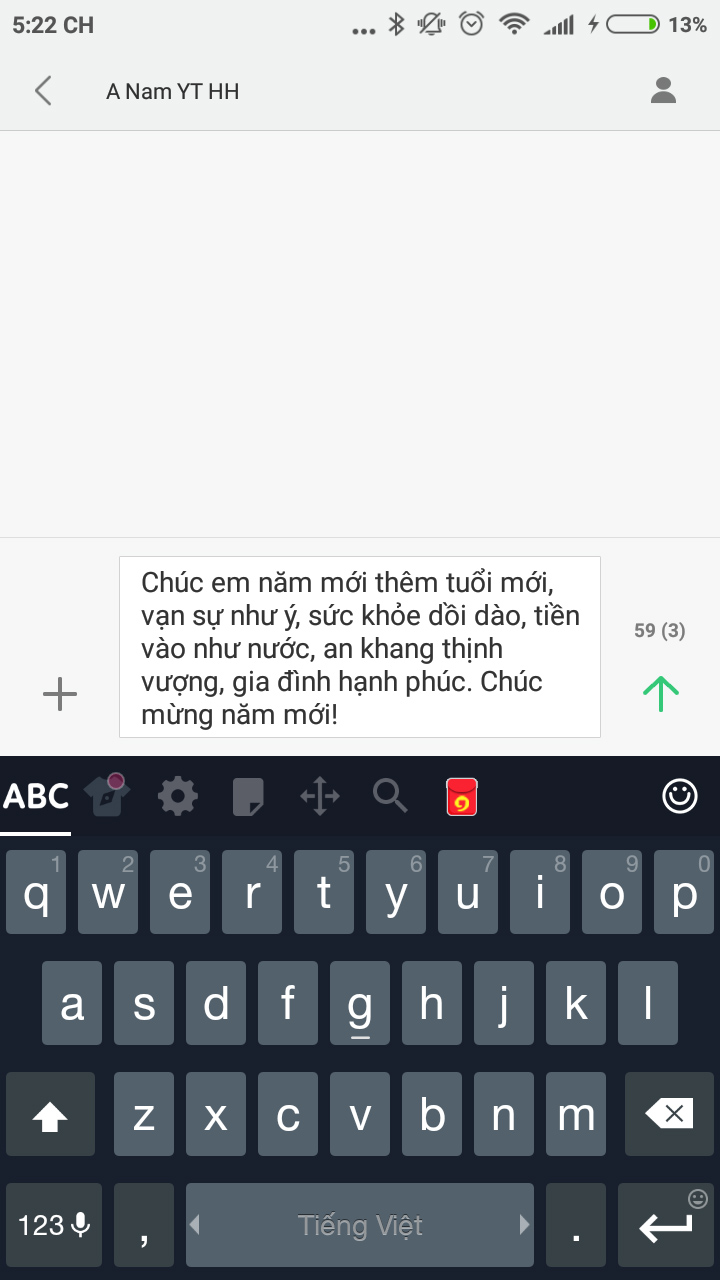 Hướng dẫn cách gửi lời chúc Tết cực hay và nhanh gọn bằng Laban Key