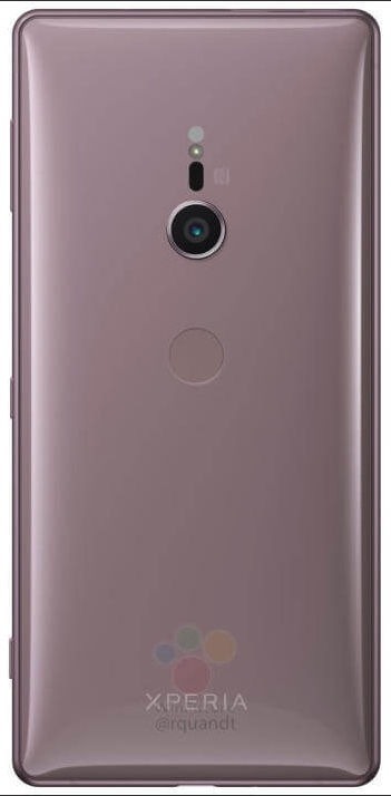 Sony Xperia XZ2 lộ diện rõ nét với 4 màu sắc cùng sạc không dây