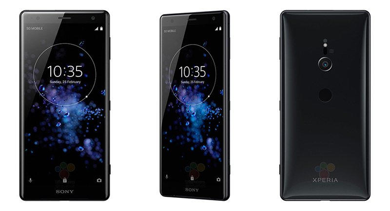 Sony Xperia XZ2 lộ diện rõ nét với 4 màu sắc cùng sạc không dây