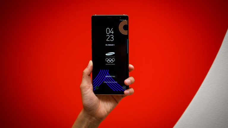 Trên tay Galaxy Note 8 phiên bản Olympic mùa đông 2018 chất đến phát ngất