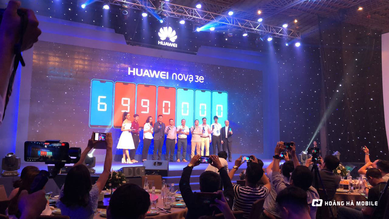 Huawei Nova 3e chính thức ra mắt tại Việt Nam với giá từ 6.99 triệu đồng