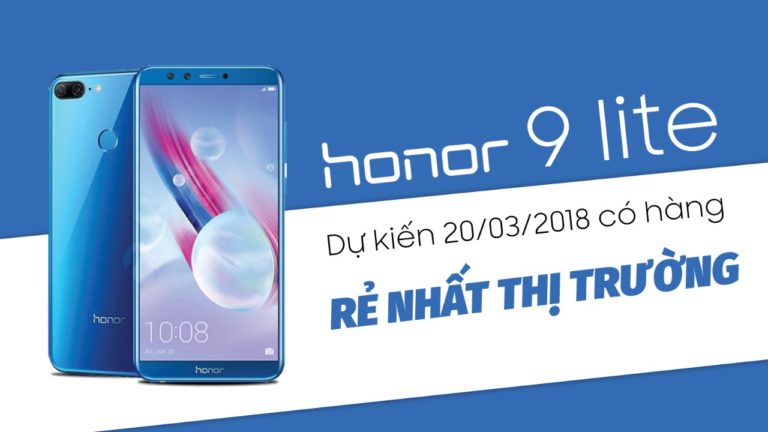 Honor 9 Lite 4 camera chính thức cập bến: Giá chỉ từ 4.15 triệu đồng, trả góp 0%