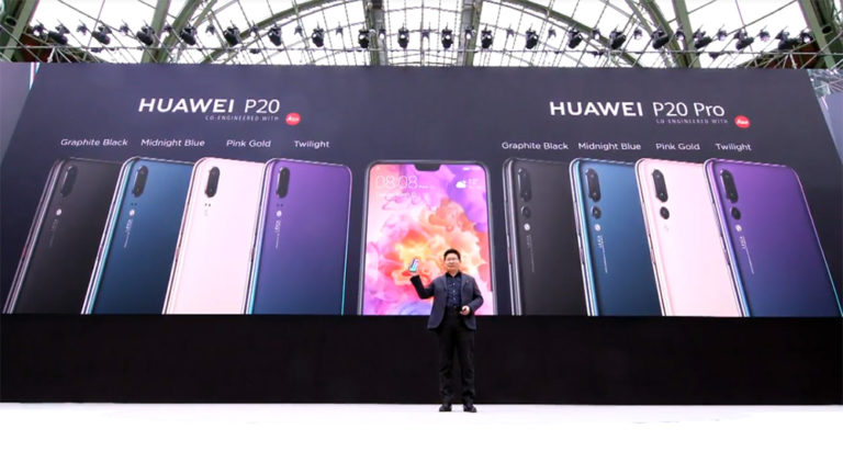 Huawei P20 và P20 Pro chính thức ra mắt: 3 camera mặt sau, vẫn còn nút Home