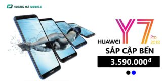 Huawei Y7 Pro 2018: Siêu phẩm màn hình tràn viền, camera kép, giá 3.99 triệu đồng chuẩn bị cập bến