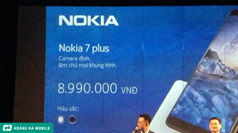 [UPDATE]: Nokia 7 plus chính thức ra mắt Việt nam với giá bán từ triệu đồng 8.990.000đ