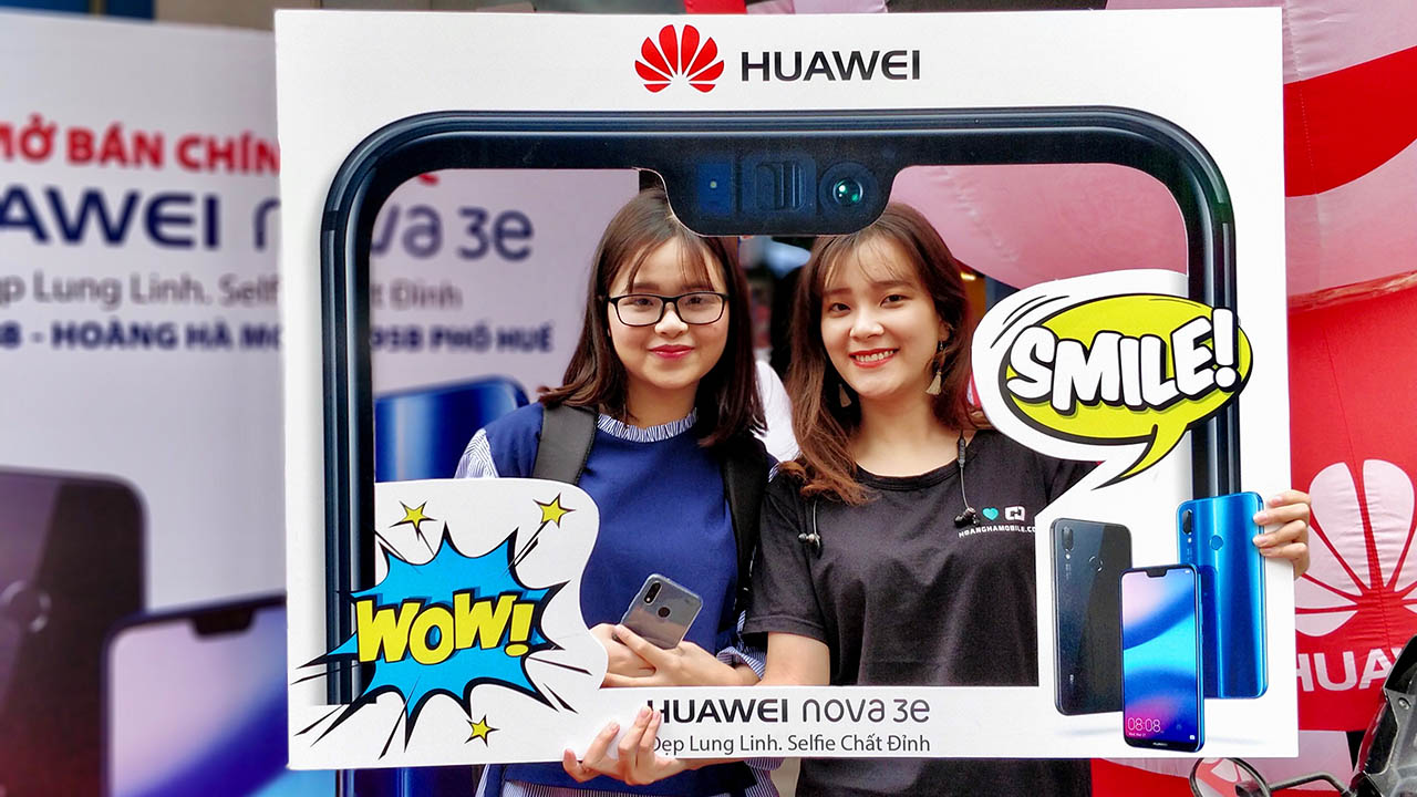 [UPDATE]: Hoàng Hà Mobile tưng bừng mở bán Huawei Nova 3e với rất nhiều chương trình thú vị
