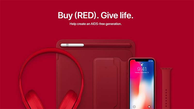 trên tay iPhone 8 Plus màu đỏ