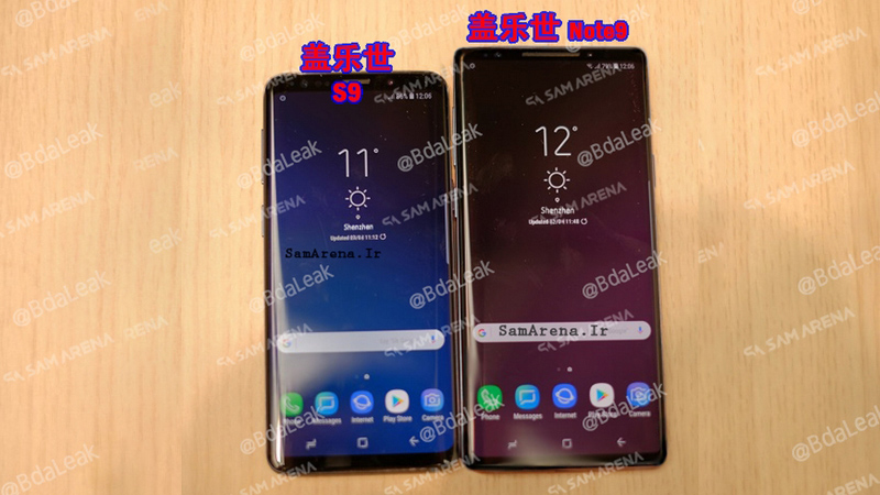 Galaxy Note 9 xuất hiện bản dựng hoàn chỉnh: Không cảm biến vân tay, viền siêu mỏng