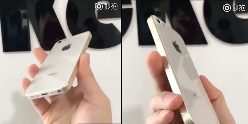 HOT: iPhone SE 2 lộ diện sắc nét trên tay người dùng với mặt lưng kính