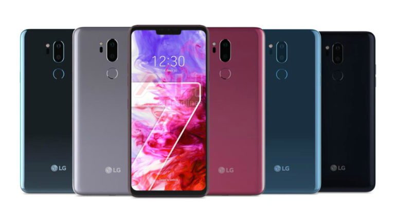 LG G7 ThinQ lộ diện toàn bộ thiết kế trước ngày ra mắt: Màn hình tai thỏ, camera kép dọc