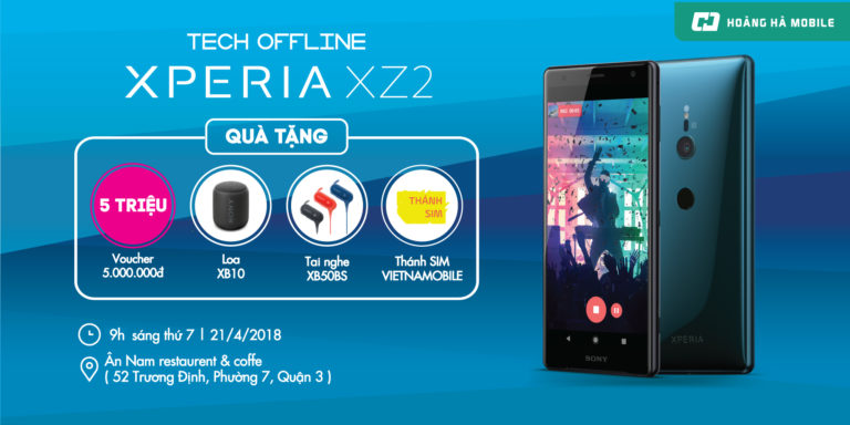 trai nghiem sony xperia xz2