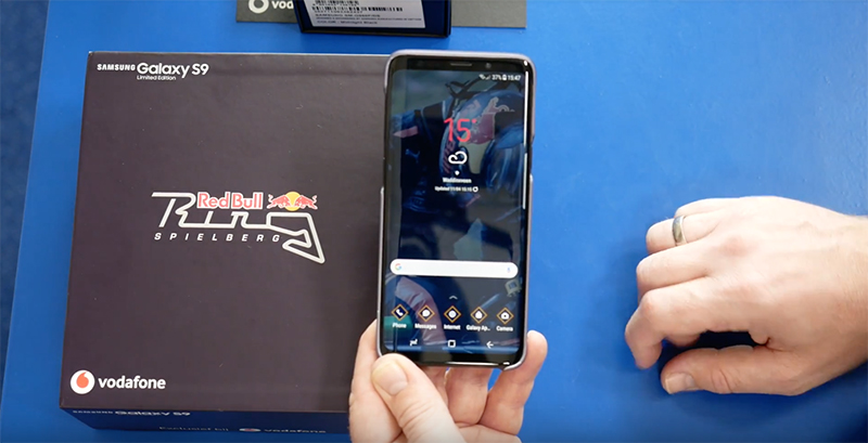 Trên tay Galaxy S9 Red Bull Ring Edition: Giá không đổi nhưng không bán ở Việt Nam