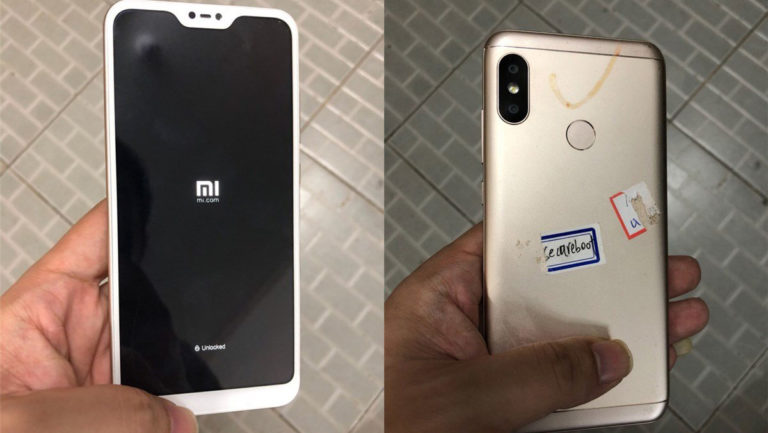 Xiaomi Redmi 6 lộ diện thiết kế với màn hình tai thỏ cực độc đáo