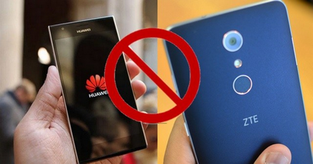 Mỹ cấm quân đội sử dụng điện thoại Huawei và ZTE