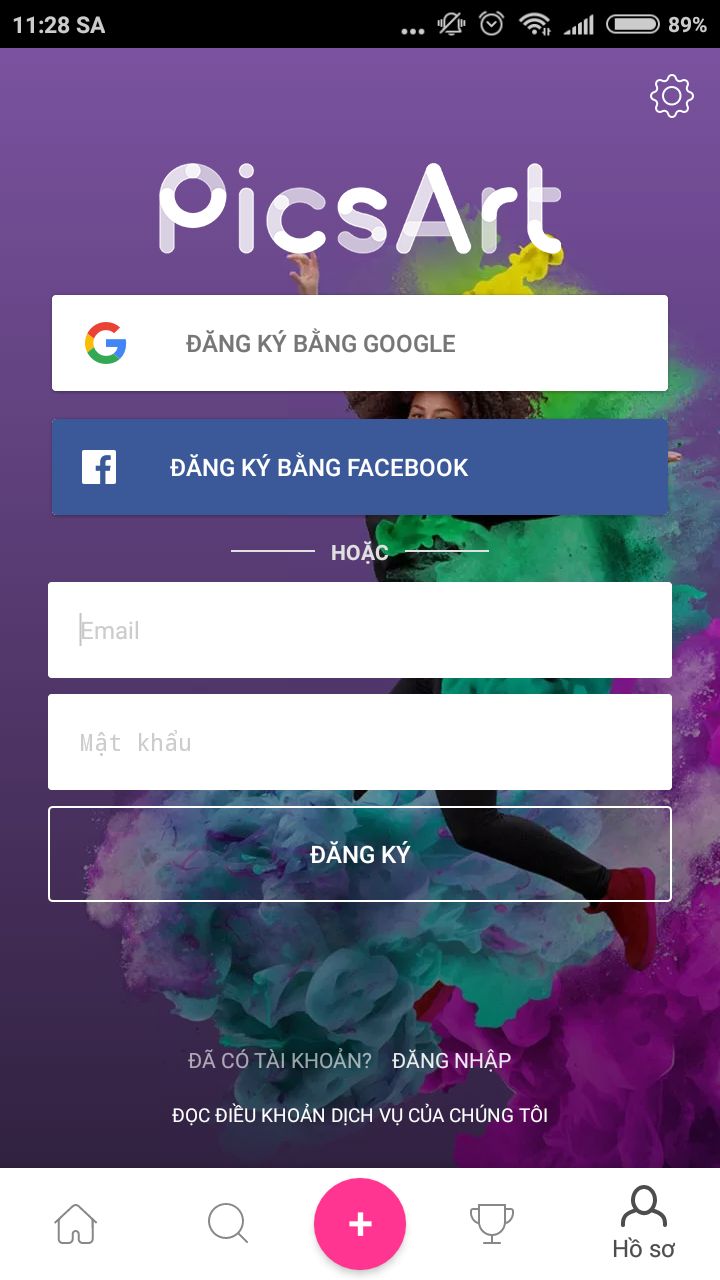 Ảnh hiệu ứng tan biến