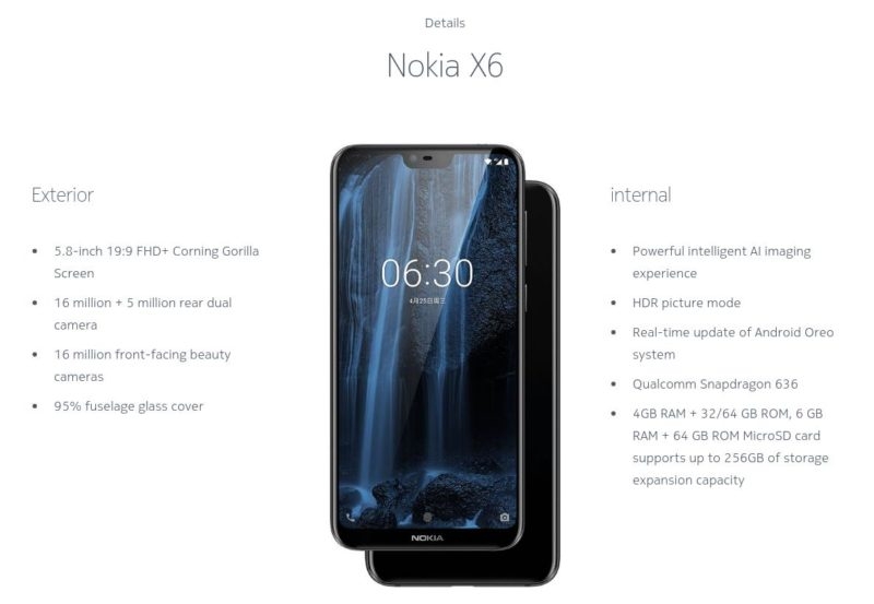 Ra mắt Nokia X6