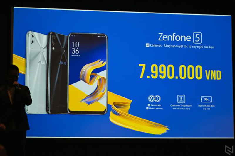 ra mắt Zenfone 5 tại Việt Nam
