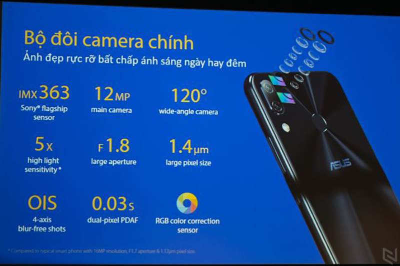 ra mắt Zenfone 5 tại Việt Nam