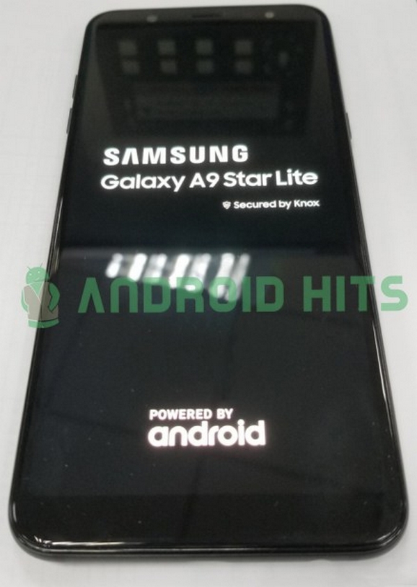 Thiết kế Galaxy A9 Star Lite