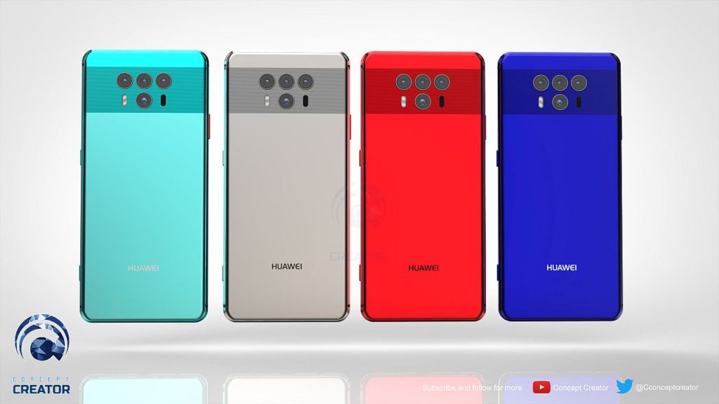 thiết kế huawei mate 20