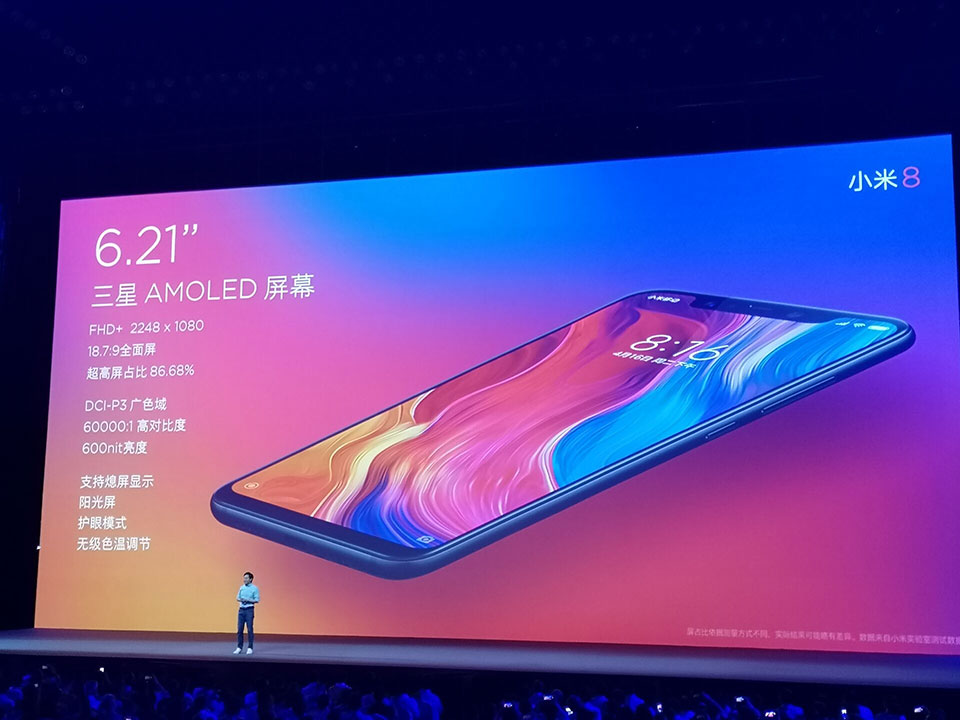 ra mắt Xiaomi Mi 8