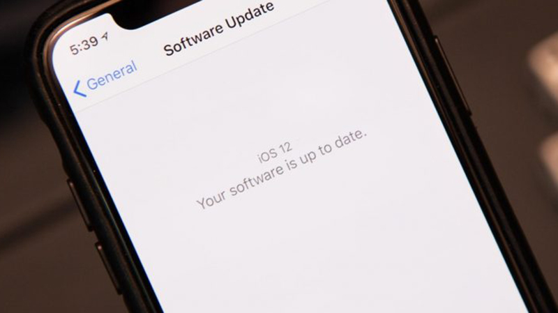 cập nhật iOS 12 cho iPhone