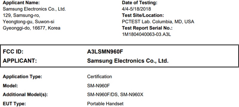 Ngày ra mắt Galaxy Note 9