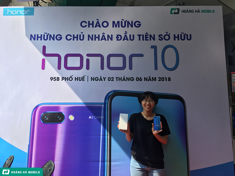 mở bán Honor 10