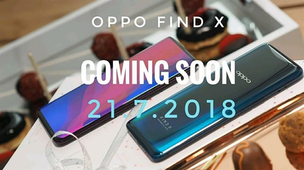 OPPO Find X có thể mở bán tại Việt Nam vào ngày 21/7 với giá khoảng 16 triệu đồng
