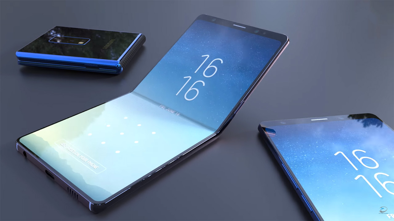 Samsung đã có được bằng sáng chế smartphone viền siêu mỏng với hai màn hình