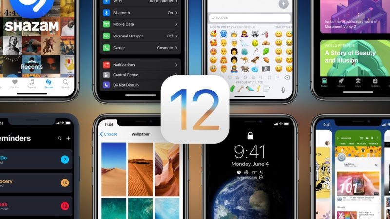 tính năng mới trên iOS 12