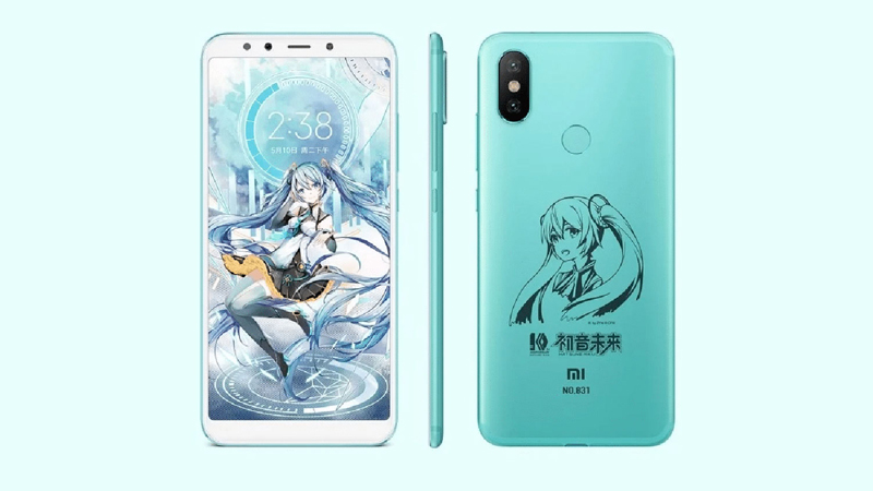 Xiaomi Mi 6X Hatsune Miku
