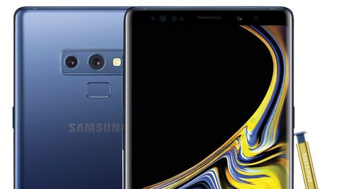 Galaxy Note 9 quay video