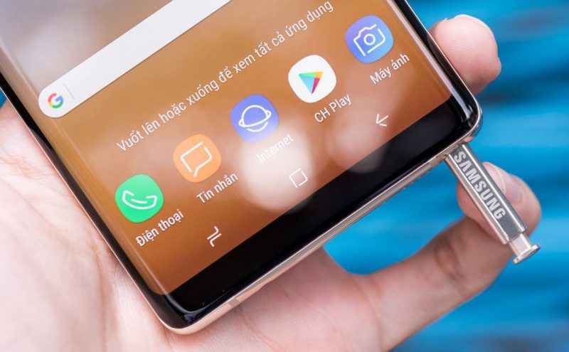 Galaxy Note 9 quay video