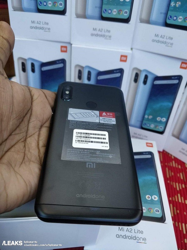 Cấu hình Xiaomi Mi A2 Lite