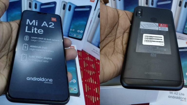 Xiaomi Mi A2 Lite xuất hiện thực tế trước giờ ra mắt với pin 4.000 mAh, camera kép 12MP + 5MP