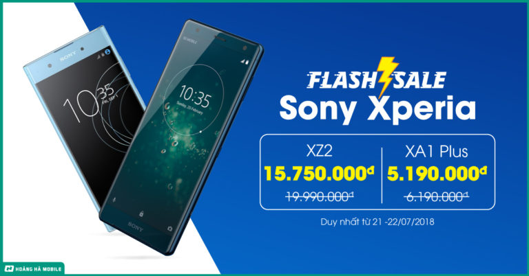 Hai mẫu smartphone Sony Xperia đang giảm giá cực mạnh, có mẫu lên tới gần 5 triệu đồng
