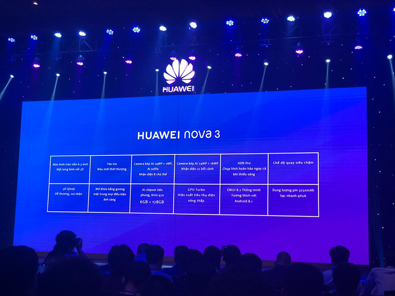 Ra mắt Nova 3 tại Việt Nam