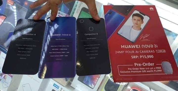 Quảng cáo Huawei Nova 3i